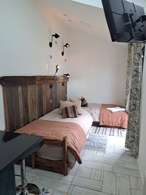 Comfort-Apartment, barrierearm, Kochnische