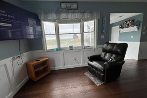 Interior - Joyful Beach House, viewing The Great South Bay (Patchogue)
