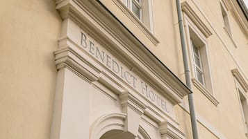 Fassade der Unterkunft