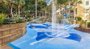 Property grounds - Marriott Barony Beach, 2BR/2BA Villa w/premier resort amenities & beachfront (Hilton Head Island)