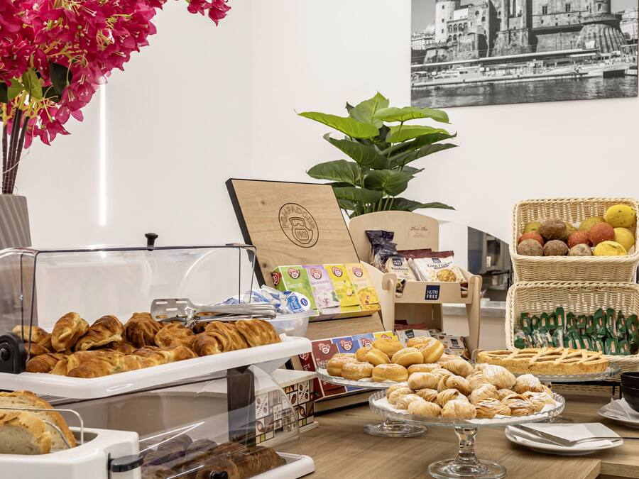 Daily buffet breakfast (EUR 12 per person)