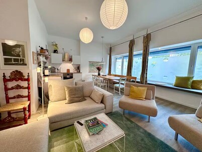 Quiet city oasis at Central Station