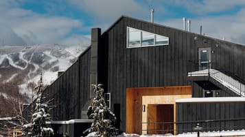 Voorkant van accommodatie