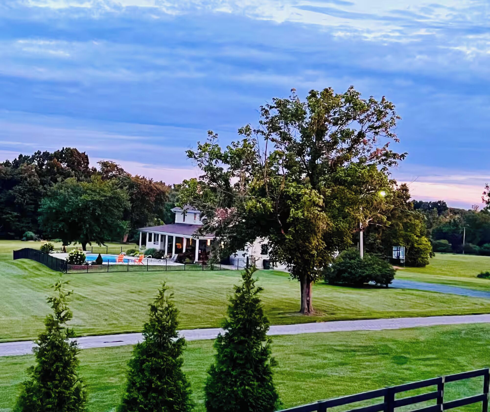 Enceinte de l’hébergement