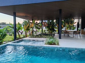 Pool - New Private 5BR Luxury Volcano Villa with waterslide & breakfast - Xanadu Villa (San Carlos)