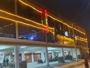 Façade de l’hébergement