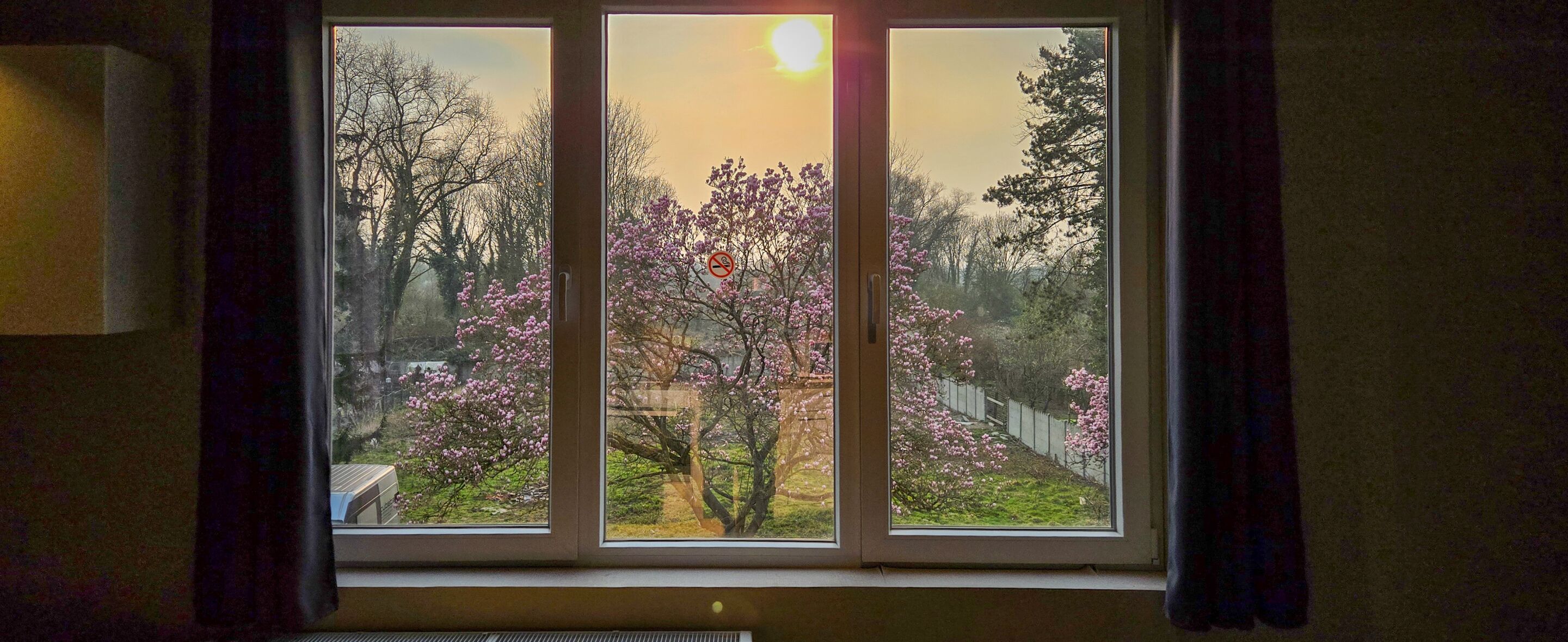 Vue de la propriété