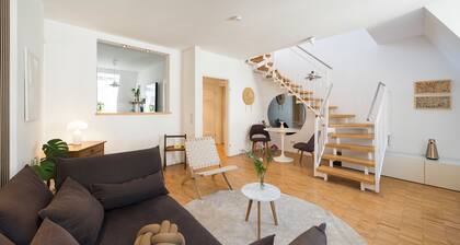 Cozy calm Maisonette with private rooftop in the heart of Munich