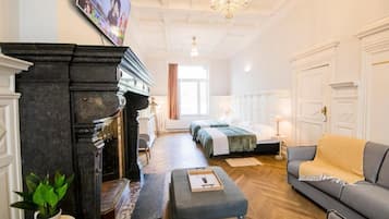 Family Penthouse, Kitchen | 1 bedroom, free WiFi