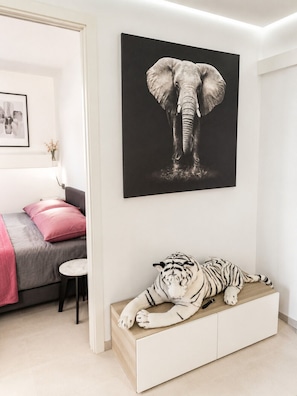 1 chambre, fer et planche Ă repasser, Wi-Fi, draps fournis
