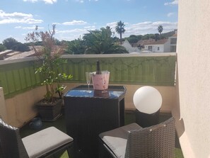 Terrace/patio - Naturiste Cap d'Agde Port Soleil 144 (Agde)