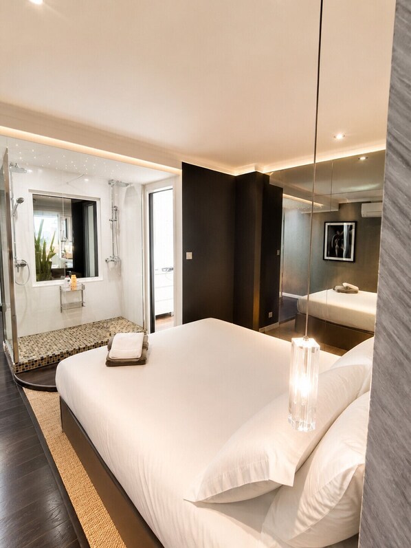 1 habitación, tabla de planchar con plancha, wifi y ropa de cama 