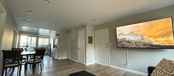 New 2-bedroom apartment in charming Burbank Empire Center with WiFi, AC