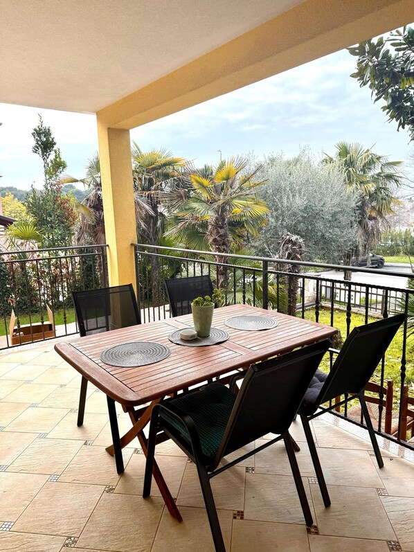 Restauration en plein air