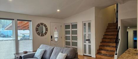 TV connectée, cheminée