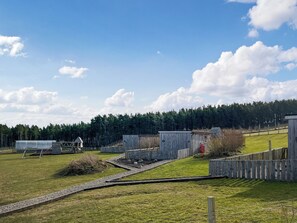 Overnatningsstedets område