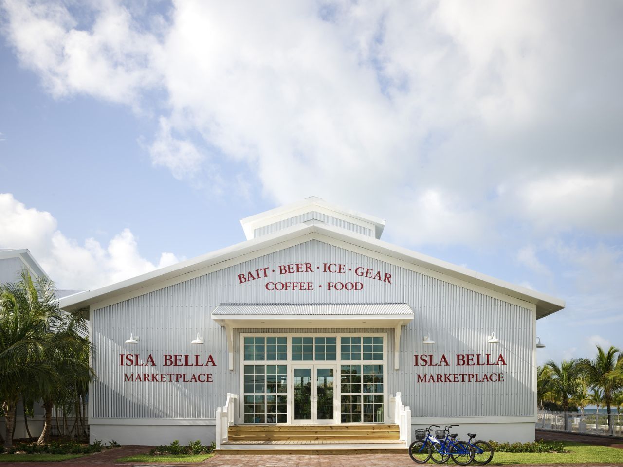 A charming marketplace offering a relaxed setting for enjoying coffee, ice cream, and local finds.
