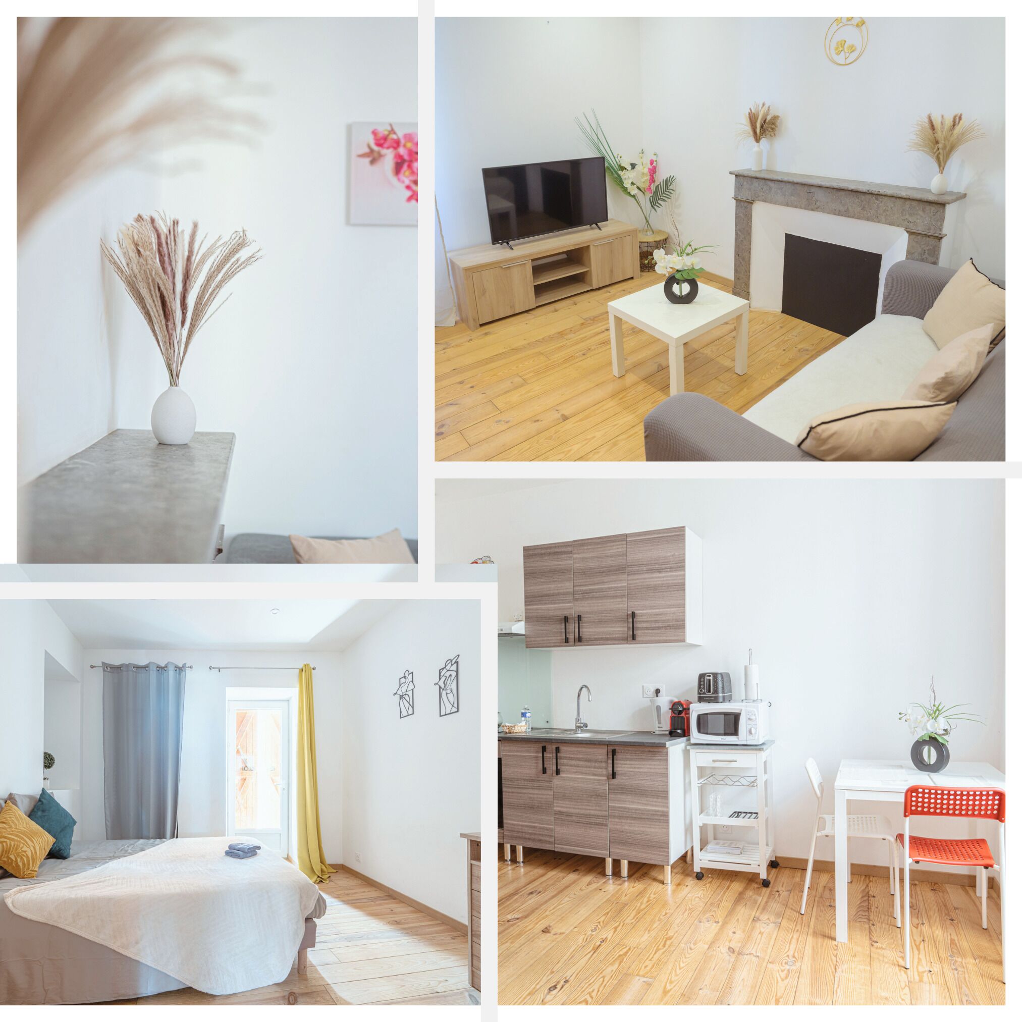 1 slaapkamer, een bureau, een strijkplank/strijkijzer, reisbedje