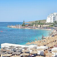 Vista a la playa o al mar