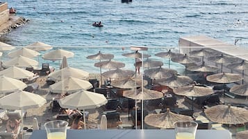 Deluxe Triple Room, Balcony, Sea View | Beach/ocean view