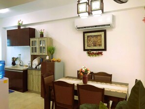 Dining - Adorable 4-bedroom house with WiFi, AC in wonderful Panglao Island (Dauis)