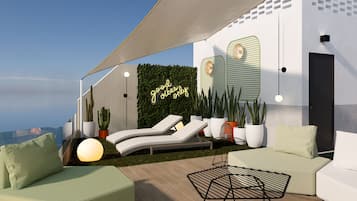 Terraza en la azotea