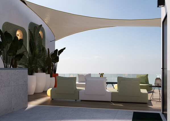 Rooftop terrace