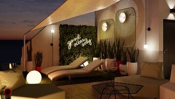 Rooftop terrace