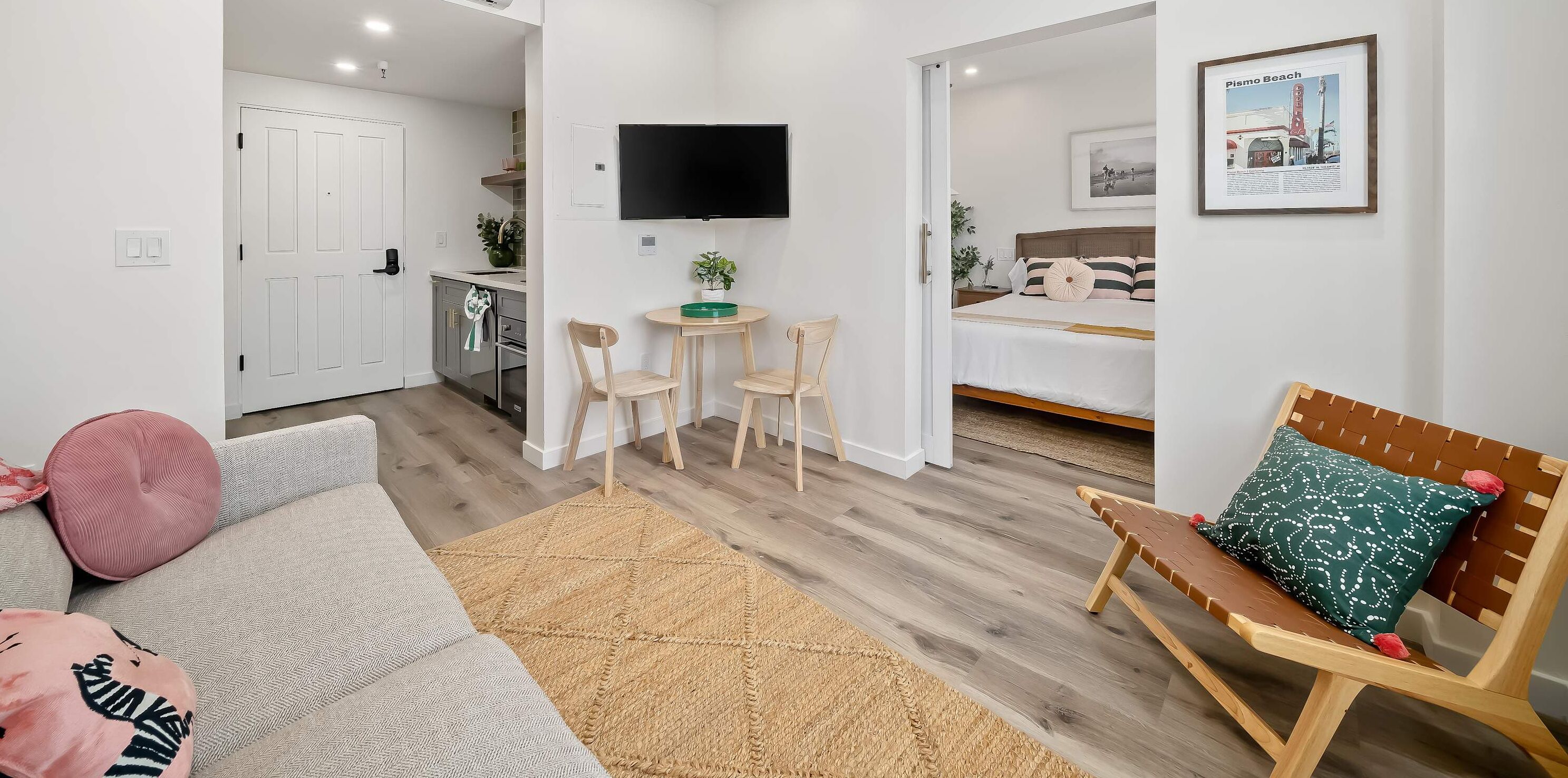 Televisie en een kantoor