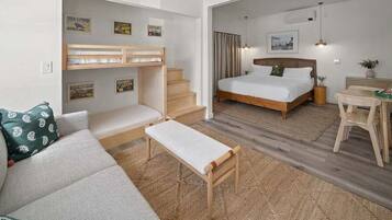 1 chambre, bureau, Wi-Fi, draps fournis