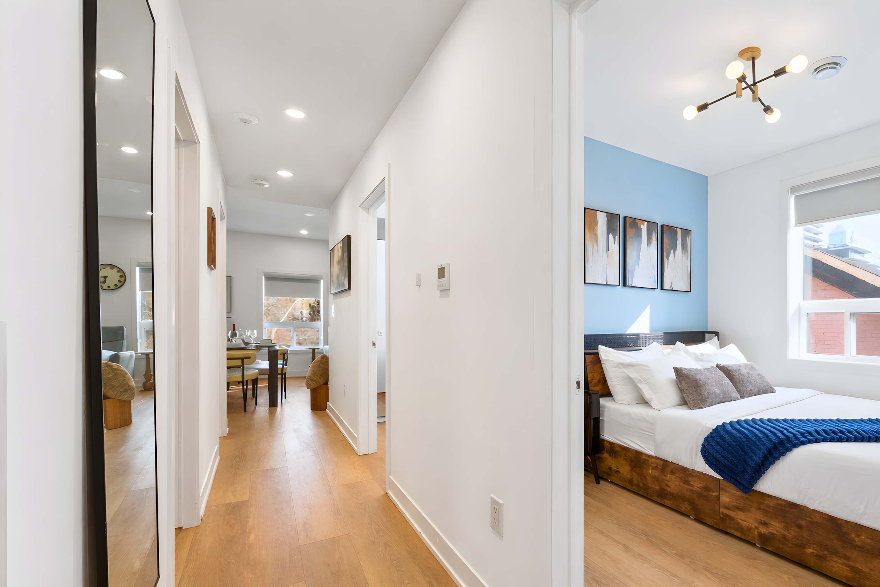 3 chambres, bureau, fer et planche à repasser, Wi-Fi gratuit