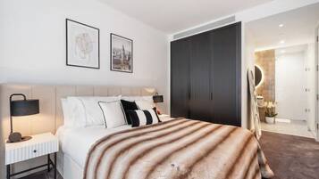 2 bedrooms, iron/ironing board, travel crib, WiFi