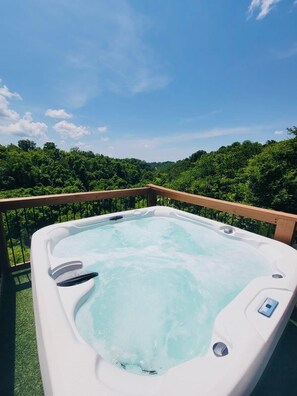 Bain à remous extérieur