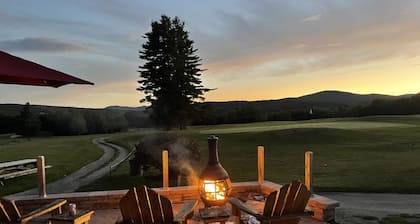 New spacious-charming one bedroom cottage with loft at Wilson Lake Country Club