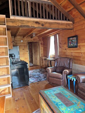 Interior - New spacious-charming one bedroom cottage with loft at Wilson Lake Country Club (Wilton)