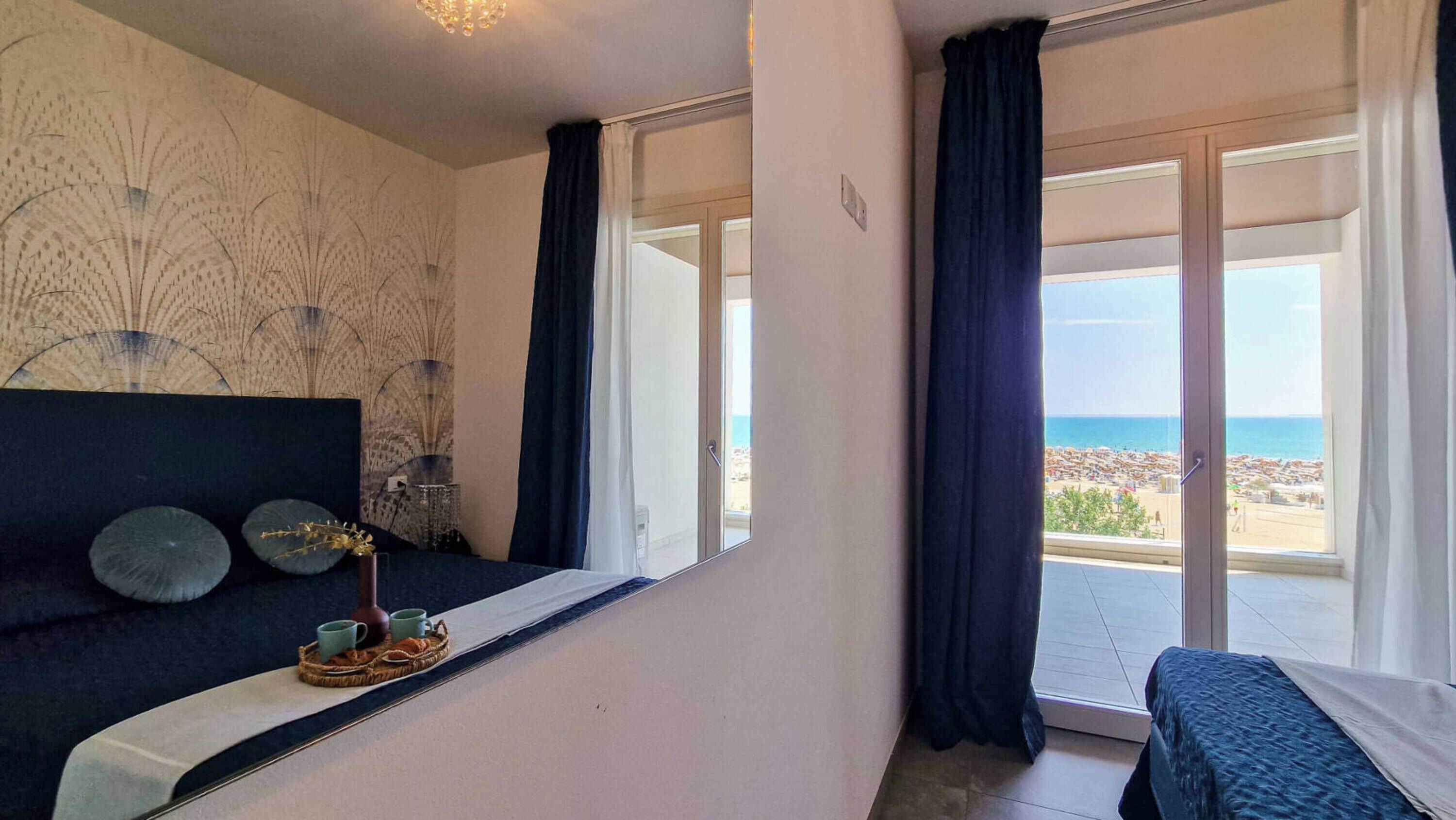 apartman, 1 hálószobával, terasz, kilátással az óceánra | 2 hálószoba