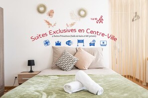 4 多间卧室、办公桌、熨斗/熨衣板、旅行婴儿床