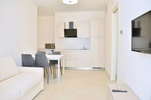 Apartment, 1 Bedroom, Terrace | Living room - Sunny and Bright Beautiful Apartment (San Michele al Tagliamento)