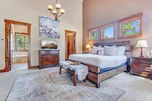 4 bedrooms, desk, iron/ironing board, travel cot - Lux Cabin - Sauna - Hot tub & Game Room (Breckenridge)
