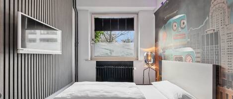 Quarto solteiro clássico, 1 cama de solteiro, para não fumantes | Wi-Fi de cortesia, roupa de cama