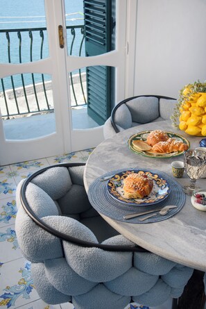 Panoramic Apartment, Balcony, Sea View | Balcony - Casa Gradoni (Meta)