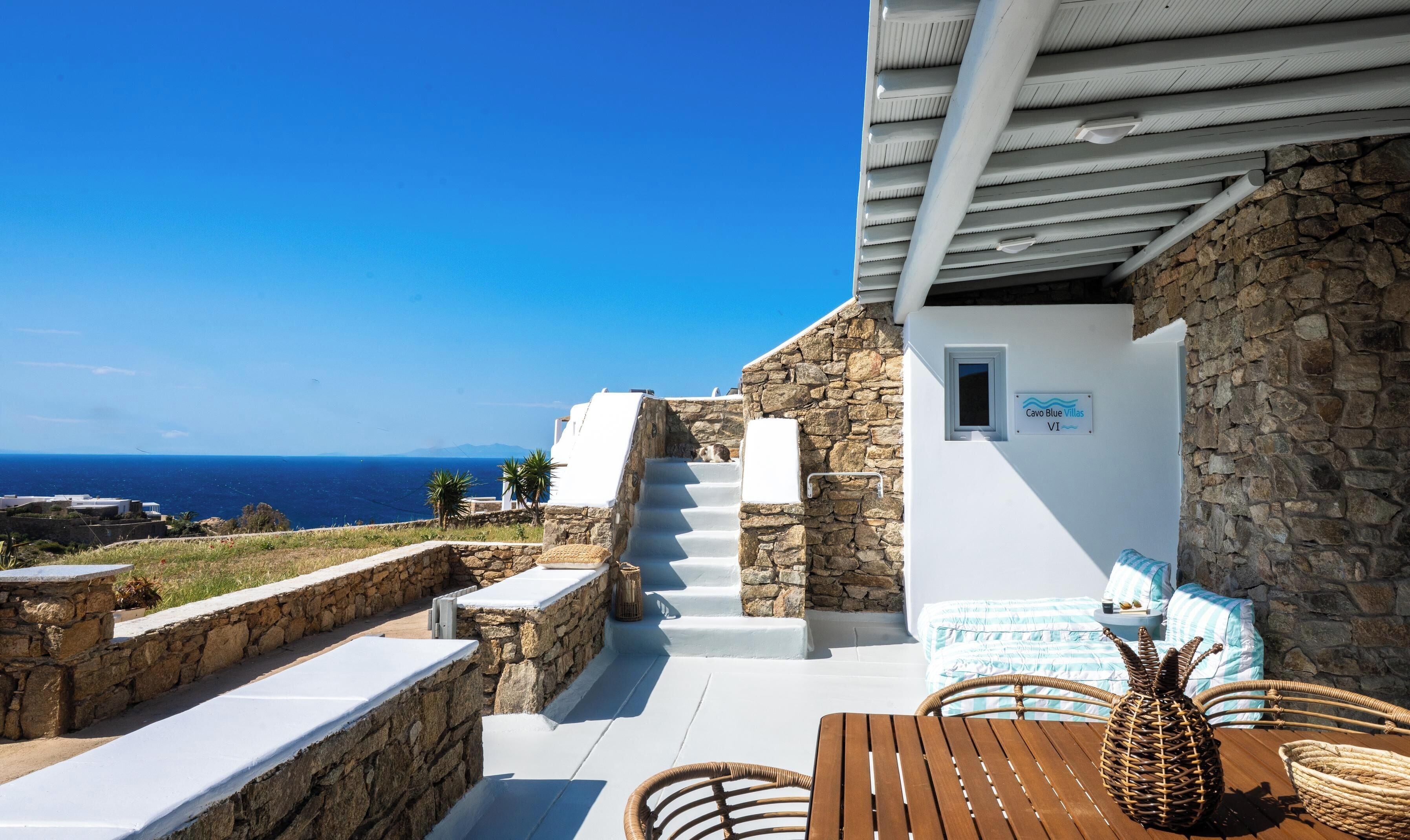 Villa, vue piscine | Coin séjour