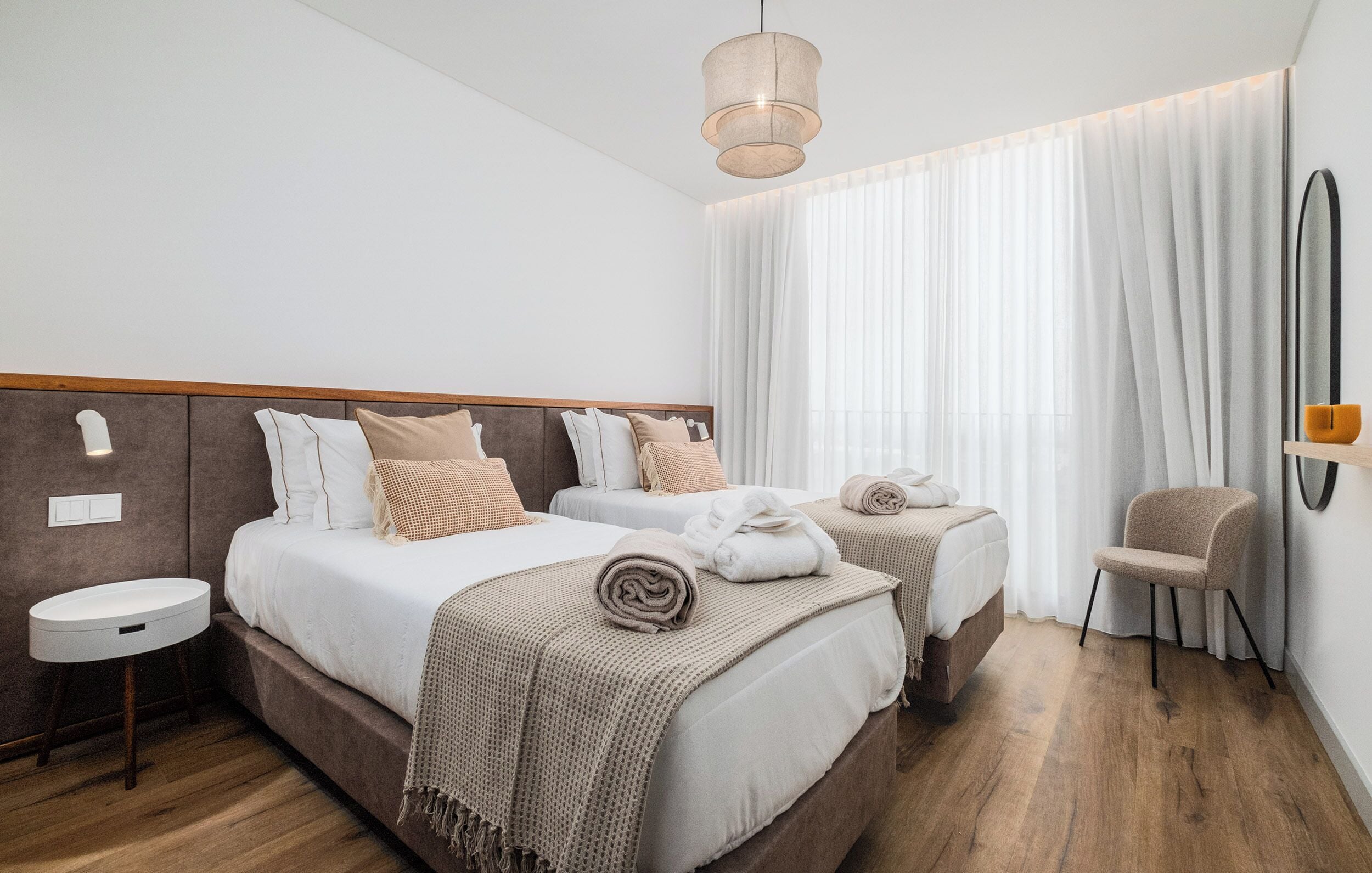 ห้องพาโนรามิกสวีท | 1 ห้องนอน, ผ้าม่านกันแสง, ห้องเก็บเสียง, เตารีด/โต๊ะรีดผ้า