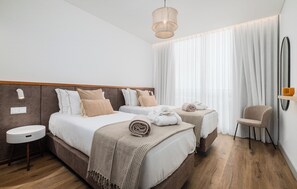 ห้องพาโนรามิกสวีท | 1 ห้องนอน, ผ้าม่านกันแสง, ห้องเก็บเสียง, เตารีด/โต๊ะรีดผ้า