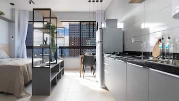 Apartamento básico | Cozinha privada