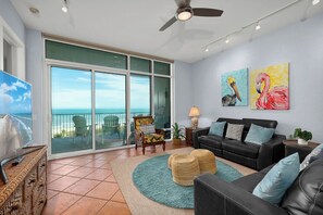 Condo, Ocean View | Living area
