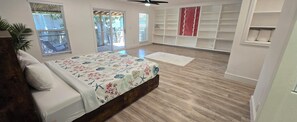 3 bedrooms, iron/ironing board, travel cot, WiFi