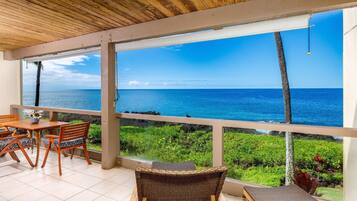 Condo, 1 giường cỡ king và sofa giường (Keauhou Kona Surf & Racquet Club#1-20) | Khu ẩm thực ngoài trời