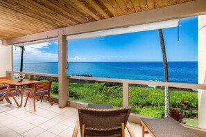 Apartment, 1 King-Bett und Schlafsofa (Keauhou Kona Surf & Racquet Club#1-20) | Speisen im Freien