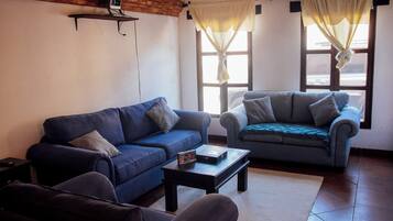 Smart TV y chimenea